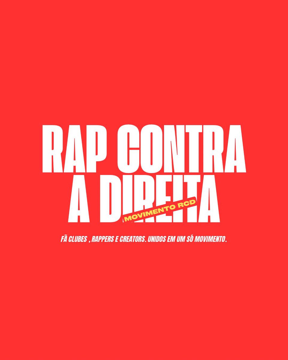 eupedrosiq's tweet photo. #RAPCONTRAADIREITA #RCD https://t.co/45gtk5zXu2