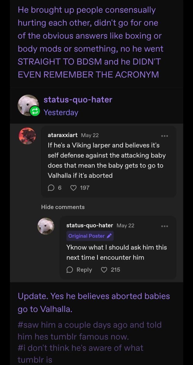 Sinister_Sophia's tweet photo. Just learned about guy who believes abortion is self-defense and that aborted fetuses go to Valhalla and I can't get the idea of armies of preemie and fetal viking armies descending on full grown barbarians who foolishly leave the safety of the shield wall like little gremlins. https://t.co/txAUwyBHqU