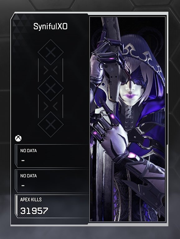 RizesAsh's tweet photo. Looking for people to play with, I mainly like to play ranked or just regular pubs. I don’t like to yell or freak out because it’s just a game, can sometimes carry and I enjoy having fun ☺️ I struggle to put myself out there so I’m trying lol @PlayApex 
Feel free to add me! https://t.co/S1E8K5IxDz
