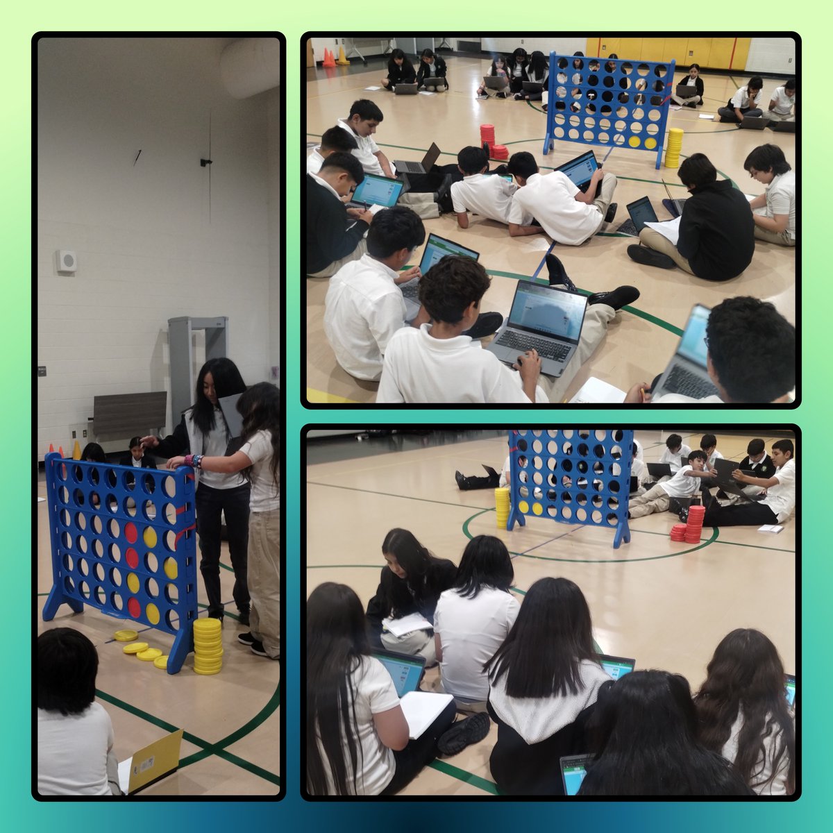 ElenaCardoza17's tweet photo. Friendly Connect 4 - IXL style! Owls competed with achieved lessons in math. Excited to see the SMC data to help these owls fly high @TAGinPG !!
@DrReyC @AP_Pegues @DrLisaWhitaker @MJJackson1906 @SHussainDISD 
@IXLLearning 
#Region4SayNoMore
#WWOP https://t.co/WSysb6TrxK