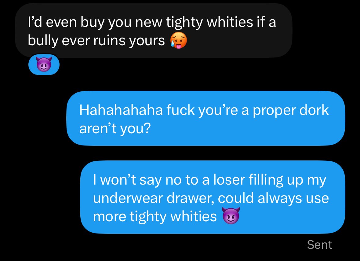 lilnomad10's tweet photo. Love when losers like this give me ideas. Why should I suffer for being a nerd when there’s way more pathetic losers who’re willing to keep my lunch money in my pocket and underwear drawer full 🤣😈

https://t.co/DETaN4szCL https://t.co/JsXQnUbzte