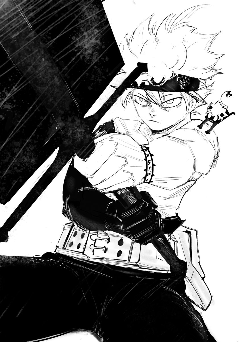AlejotheFrog's tweet photo. Padre Clover  😭🙏

#blackclover #Blackcloverfanart https://t.co/fpEYB6Ch0j