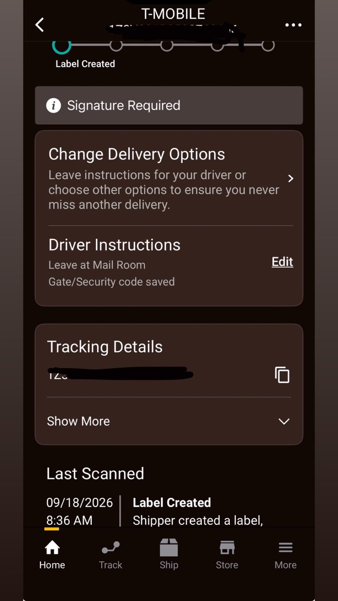 eichelberger93's tweet photo. Seriously @Apple &amp; @UPS &amp; @TMobile  ..I don’t even want the thing anymore, 19’s almost about to be out. No updates, no movement, nothing. https://t.co/qpBQ4IAF44