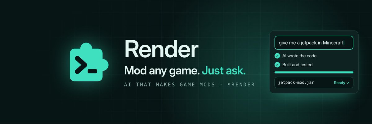 RenderMod tweet picture