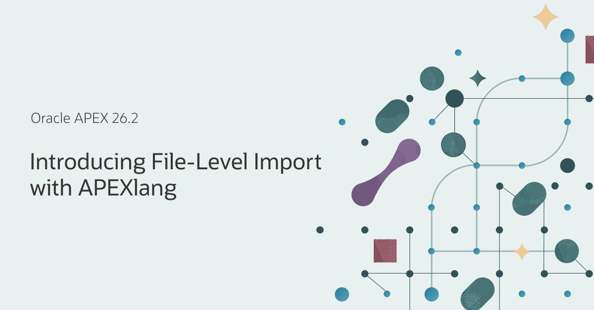 OracleAPEX tweet picture