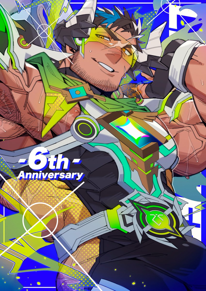 pon20021202's tweet photo. ラブヒロ6周年おめでと！！
限定アレンドさんでっっかくてありがとう💚⚡️💫
#LIVEAHERO
＃ラブヒロ
#ラブヒロ6周年 https://t.co/eCnyXx4gyD