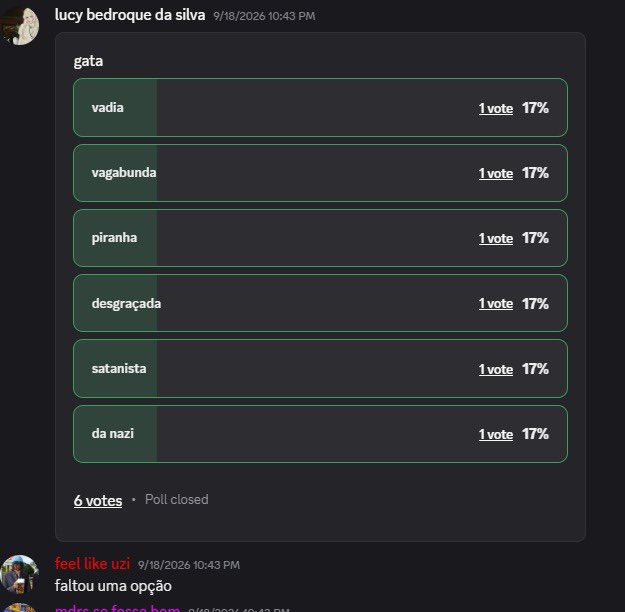 freesmokeforem's tweet photo. “que panela de cabaço que eu tento agradar mano?” nenhuma nao ca kk nenhuma kk tu nem faz piada com zoofilia e estupro nao ca kk tu eh so um panzinho santo kk https://t.co/HhNp0iokw5