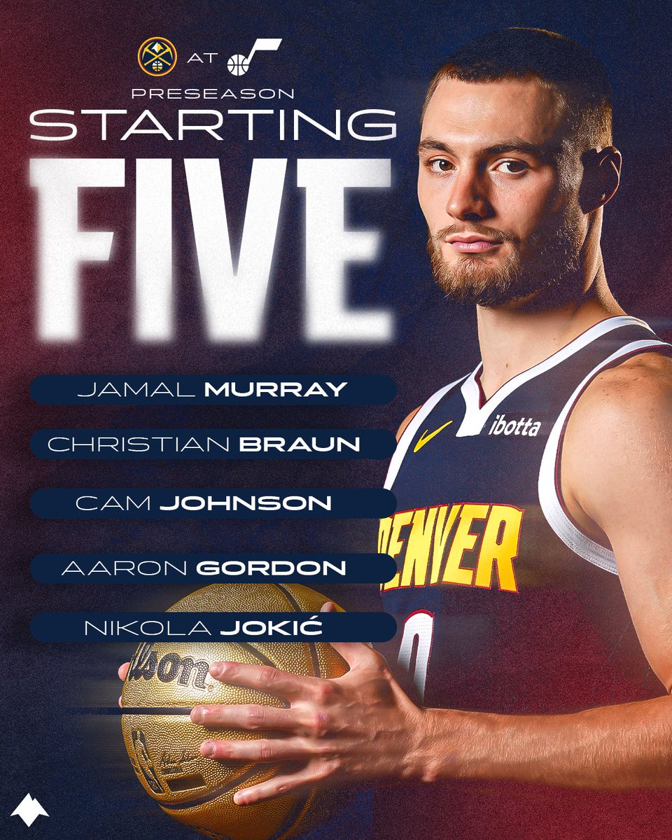nuggets's tweet photo. Tonight's 5️⃣ https://t.co/OaOb7RuTap