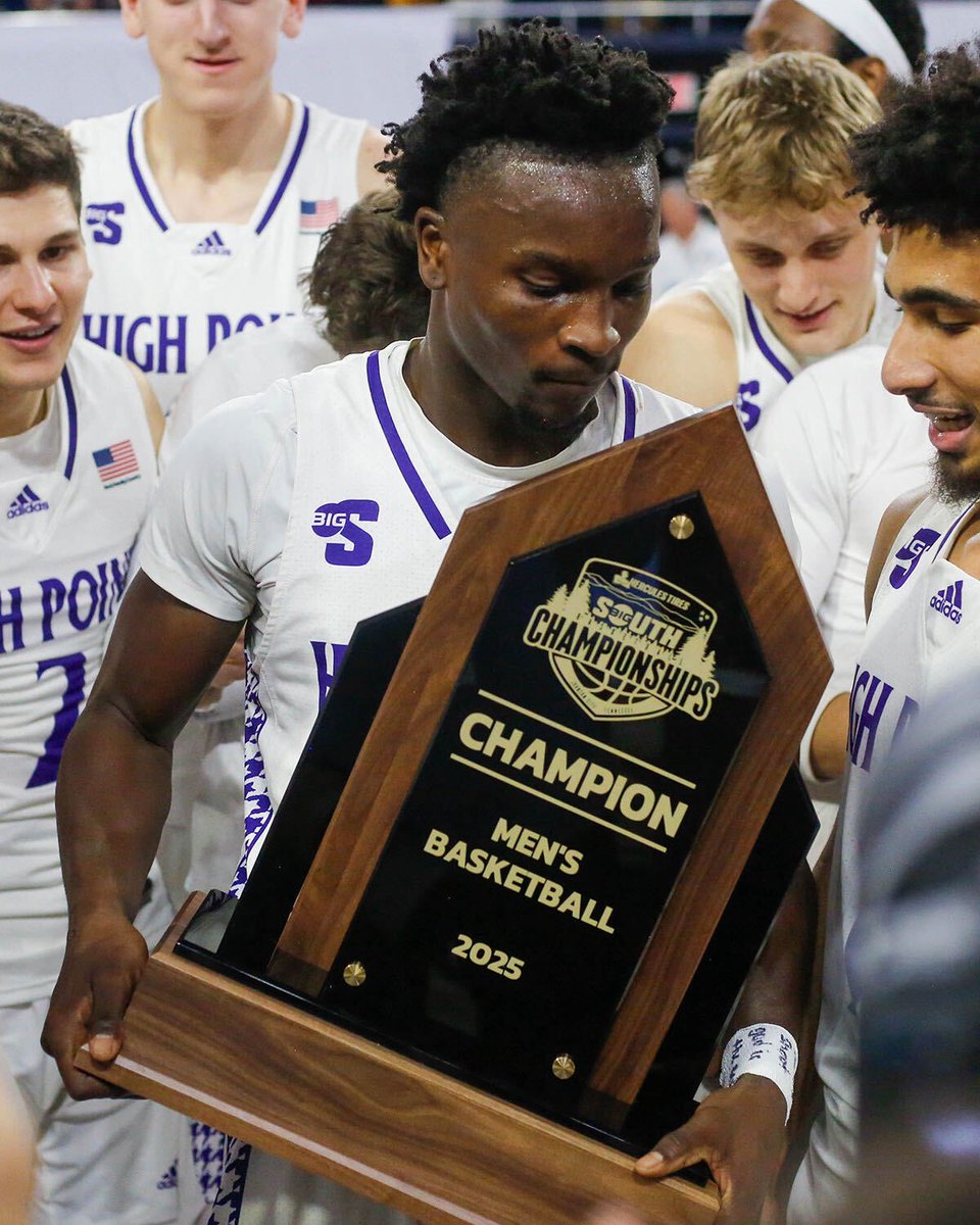 HPUMBB's tweet photo. Forever a champion &amp; a pivotal part of the first ever HPU NCAA Tournament team 💍🎟️

Wishing Laye a happy birthday and continued success! 🏀🎂

#GoHPU x #OnTheProwl https://t.co/Xn2buglW92