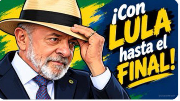 AlmaguerPerdomo's tweet photo. Defendamos con todo a @LulaOficial en las redes,  quien es sometido a una enorme y articulada campaña mediática para desacreditar su figura política de cara a la segunda vuelta en Brasil por parte de la ultraderecha mundial.
¡Lula vencerá! https://t.co/l1VQjZrIMA