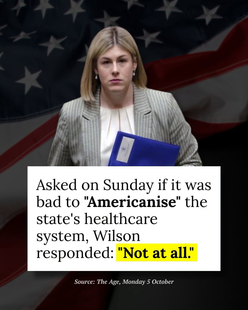 AaronDodd's tweet photo. Only an imbecile would want to Americanise our health system. Vote wisely.
#auspol #springst https://t.co/LLLp1Hci8d