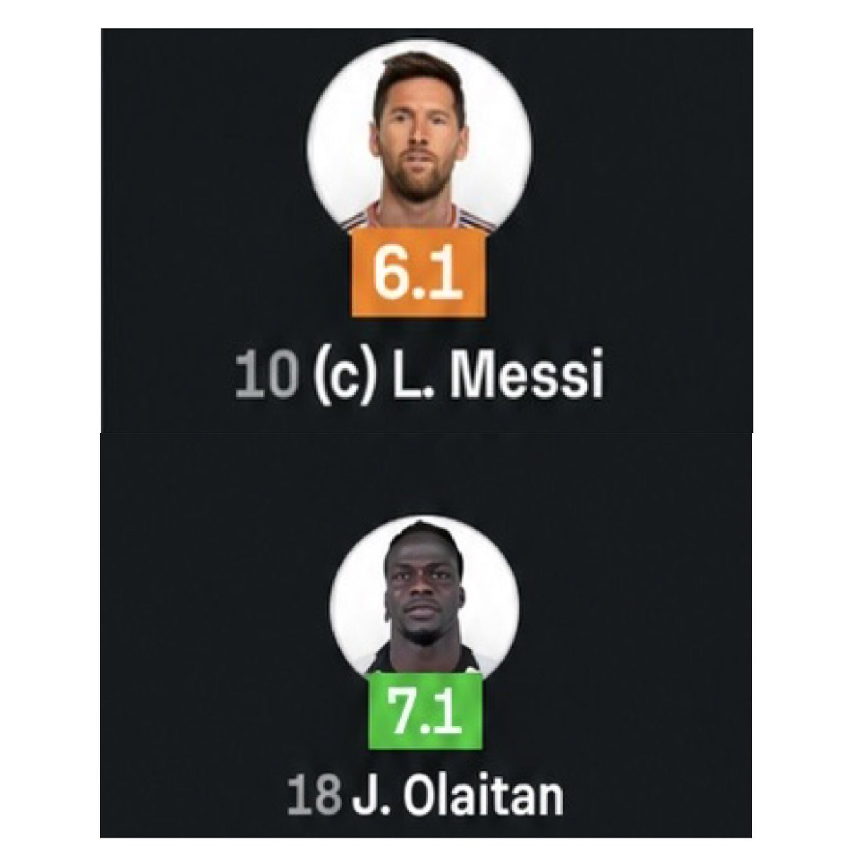 julianxdrx's tweet photo. Dünyanın en iyi oyuncusu ve Messi https://t.co/LAoHWQ6IuK