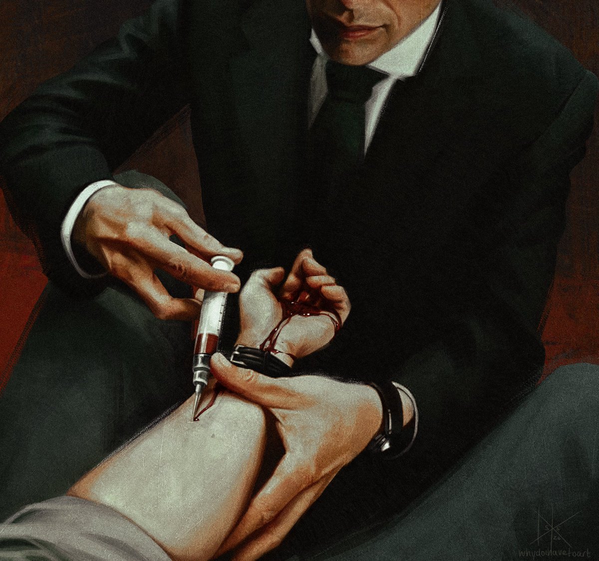 whydoihavetoart's tweet photo. #hannibal https://t.co/X5qFFHa8Of