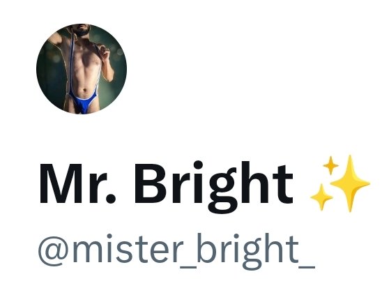 mister_bright_'s tweet photo. Después de años con un usuario impronunciable, ahora sí. 
Gracias Brighted. Bienvenido Mr Bright. ✨ https://t.co/GUXgjJhT5q