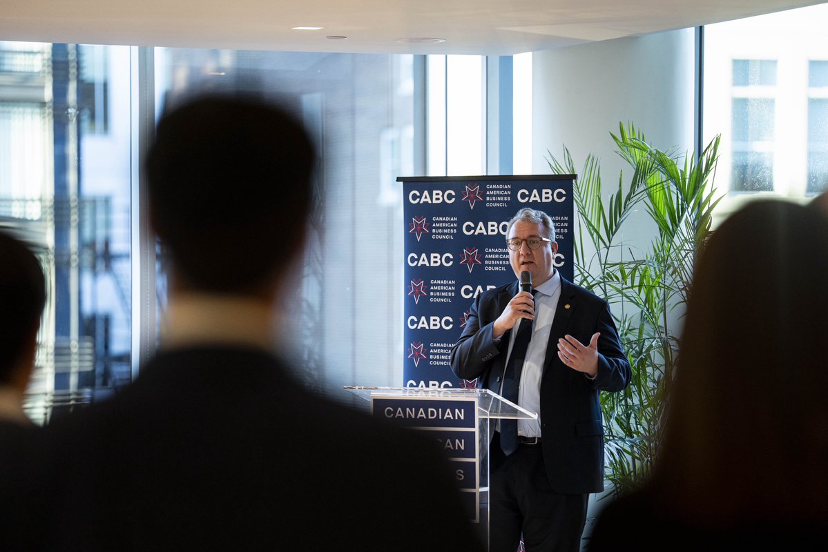 cabc_co's tweet photo. We had the pleasure of hosting an early Canadian Thanksgiving reception with Canadian Ambassador to the U.S. Mark Wiseman in D.C. last night.

Thank you to our member @Shell for co-hosting!

📸 @Al_Drago https://t.co/KZZYTVqN4a