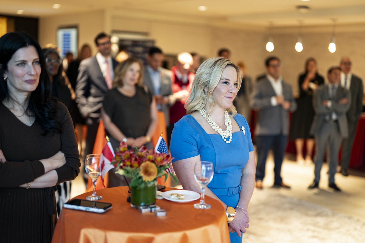 cabc_co's tweet photo. We had the pleasure of hosting an early Canadian Thanksgiving reception with Canadian Ambassador to the U.S. Mark Wiseman in D.C. last night.

Thank you to our member @Shell for co-hosting!

📸 @Al_Drago https://t.co/KZZYTVqN4a