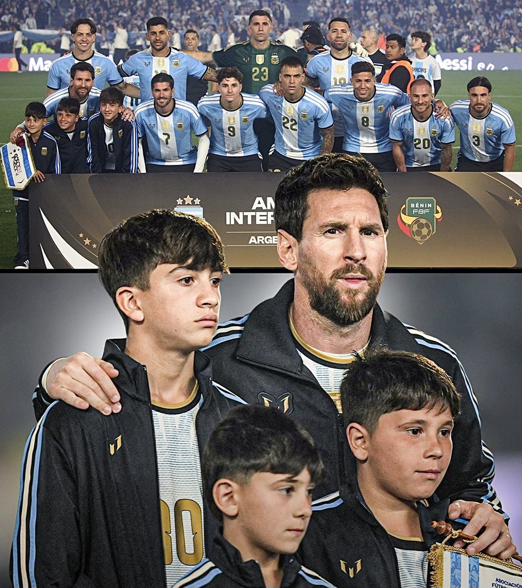 VibesonV's tweet photo. One more chapter. One more memory. One more roar. 🇦🇷🐐 Messi, thank you for everything. ❤️🏆
#Messi #Argentina #GOAT #vamos https://t.co/dYUQovVZO5