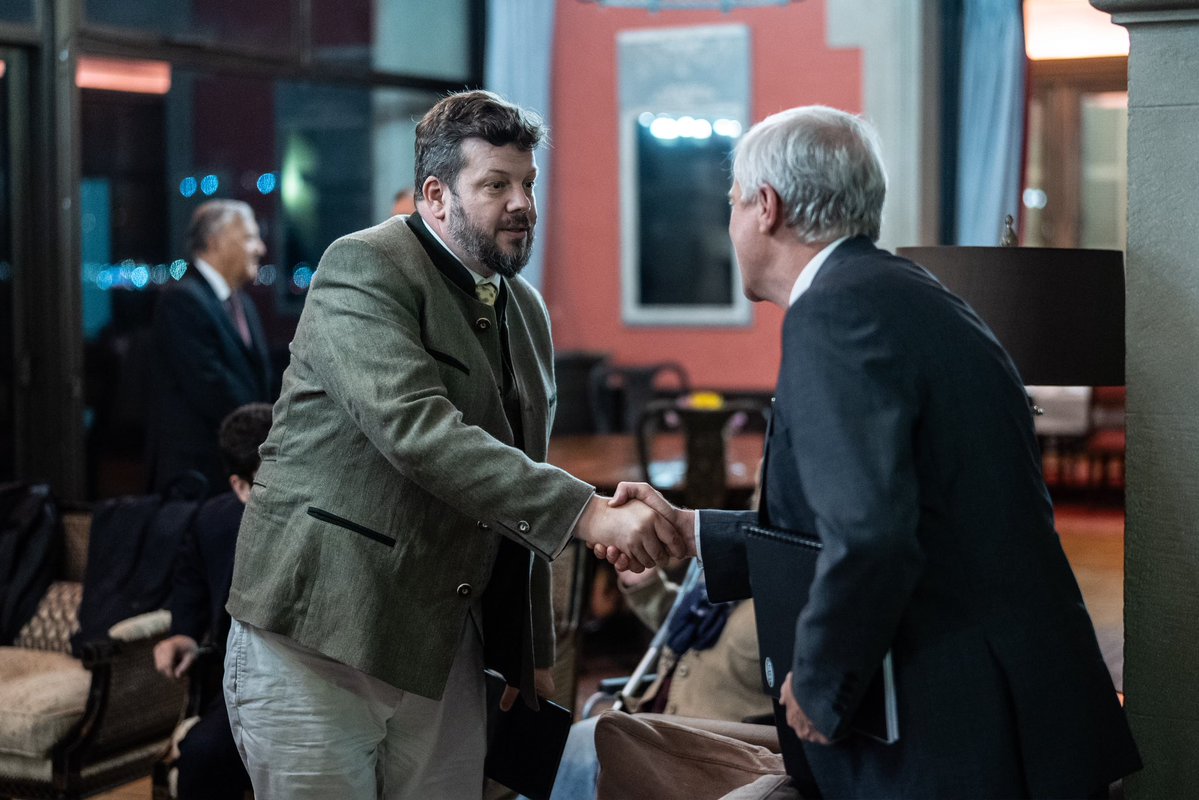 PresidenteKast's tweet photo. Junto al Presidente del Partido Nacional Libertario Johannes Kaiser, el Secretario General Juan Antonio Urzúa y la Bancada de Diputados. Nos hemos reunido para conversar sobre la agenda legislativa y el Presupuesto 2027 https://t.co/51Qaj1MMem