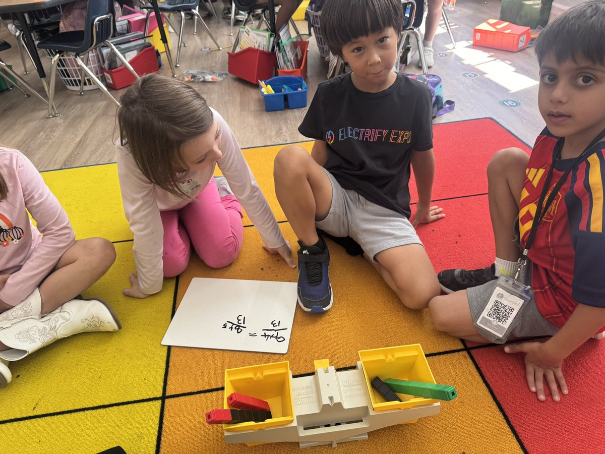 MsDickerson1st's tweet photo. Balancing equations is no easy task! Our @MSTMAGNET students are using a pan balance and cubes to make abstract math concrete—building persistence, reasoning, and a deeper understanding of equality. ⚖️🧮 #RISDDreamOn https://t.co/iaijteW7jA