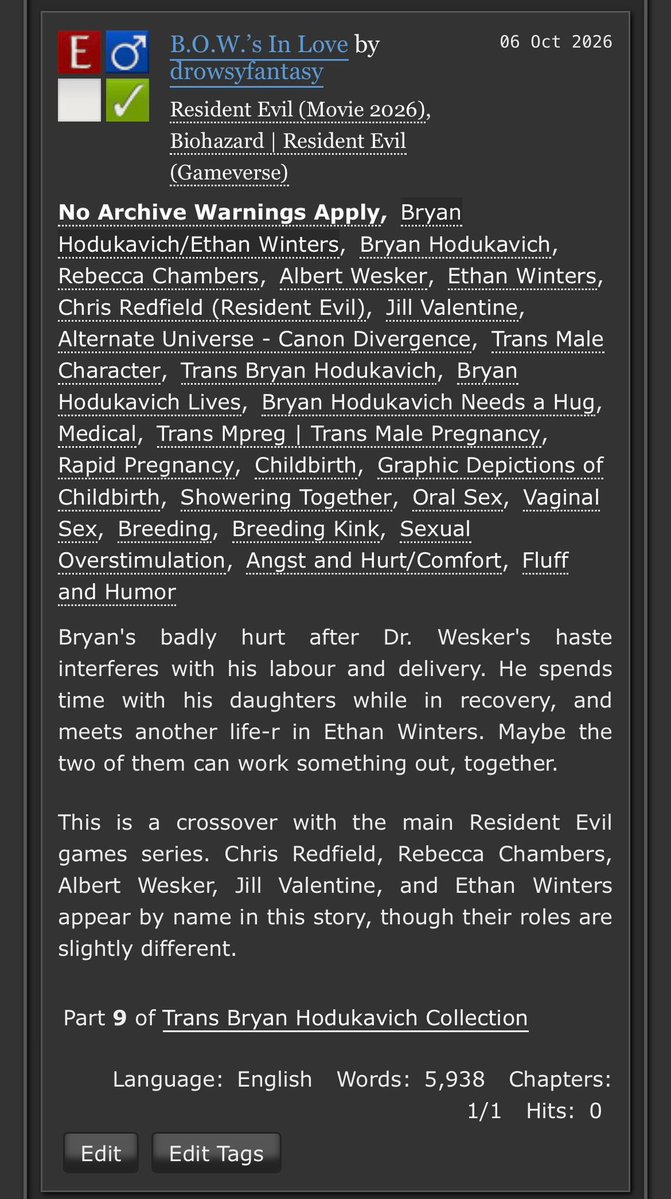drowsyafterdark's tweet photo. New fic up! Mind the tags. https://t.co/1l66kIrYsx #brythan https://t.co/i9iTB8COUR