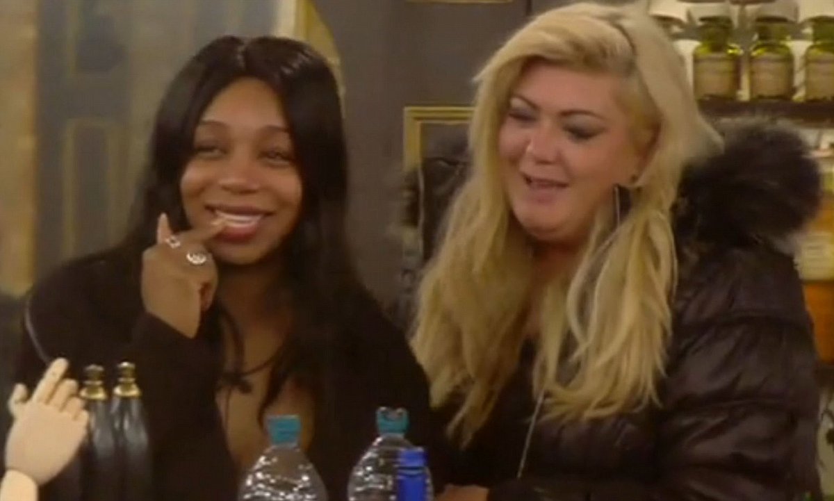 BRATTYBARBl's tweet photo. One of my favourite pieces of lore is that Gemma and Tiffany never nominated each other the whole series. Real recognises real #BBUK https://t.co/WjxPYNGy11