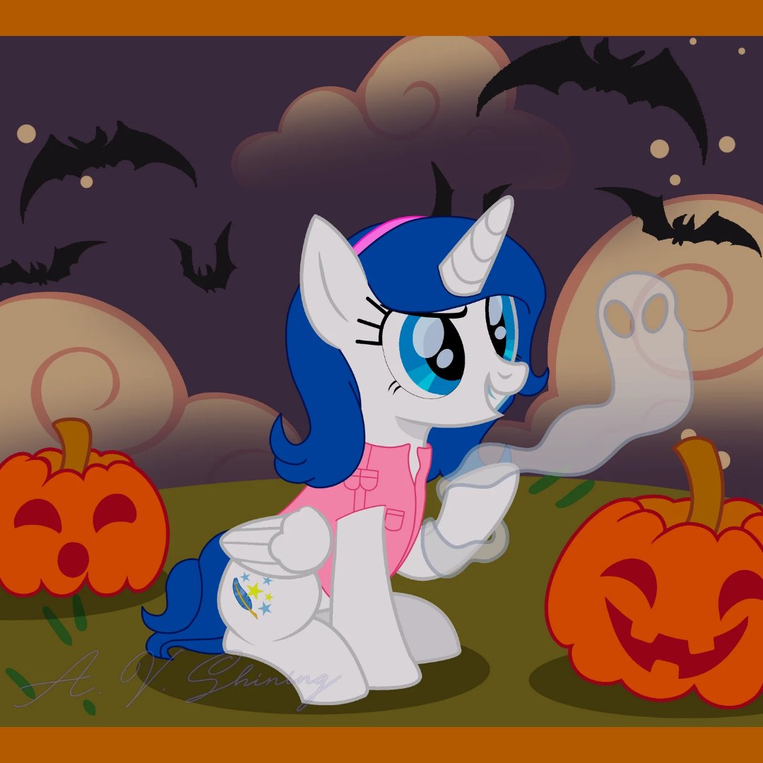 Shining_Rich's tweet photo. Algo inesperado se acerca en la noche de brujas..🎃👻✨

​Recibiendo una visita muy especial con Ms. Bright Rich en este mes del terror.🖤🕸️
​
​​👇 Checa el arte completo en DeviantArt:
https://t.co/C4RyA1jgjV

​#Bright_rich #HalloweenArt #SpookySeason #DigitalArt #Halloween2026 https://t.co/DdDAMaiqe8