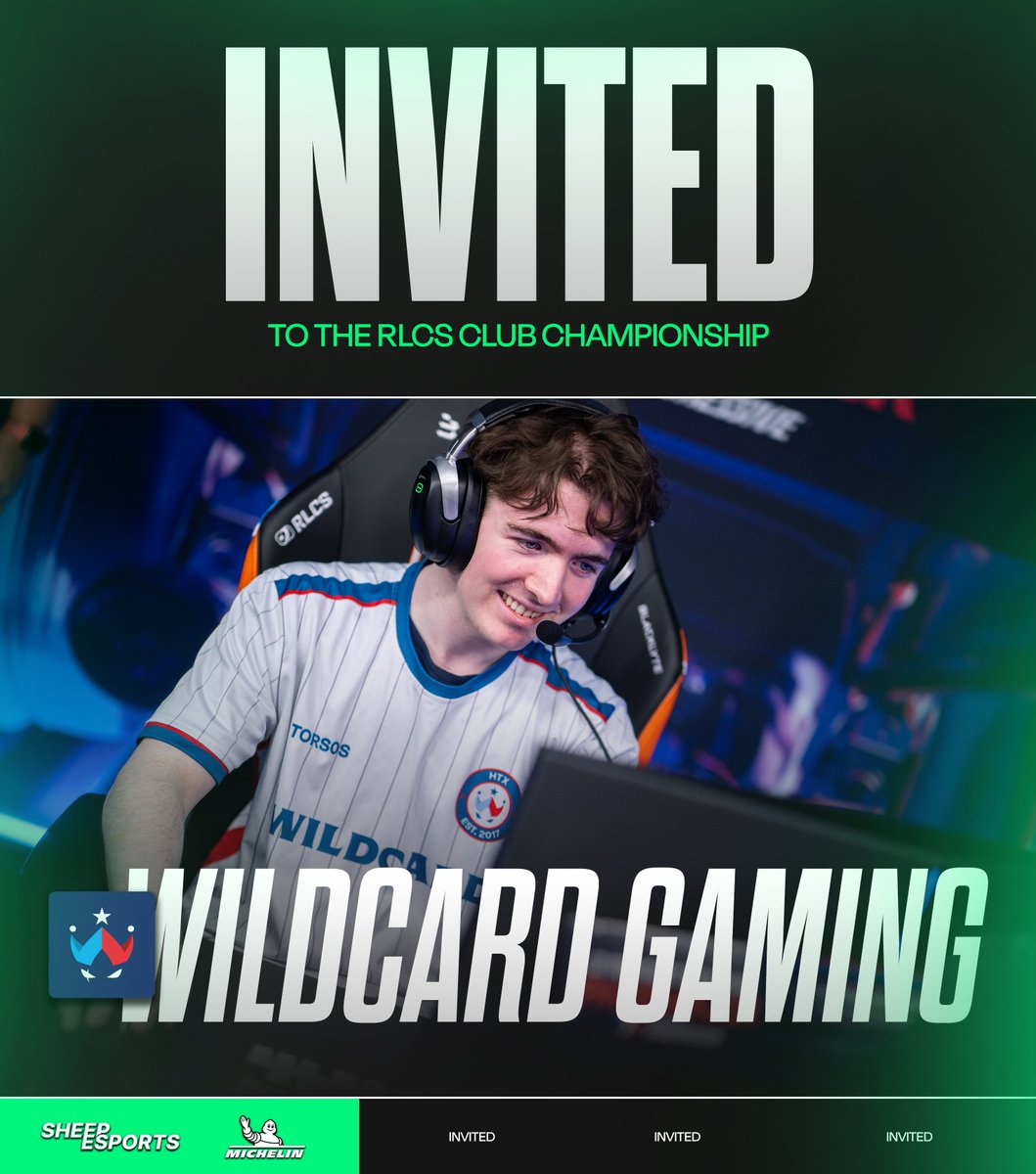 SheepRLE's tweet photo. [SOURCES] Wildcard Gaming have been selected to participate in the #RLCS Club Championship.

@anonimotum reporting.

#RLCS | @Michelin https://t.co/5leLYRvMAa