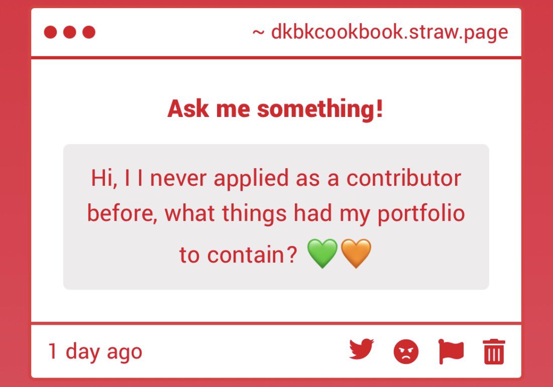 dkbkcookbook's tweet photo. Straight from the chefs! 🧑‍🍳 ✨ 

Our contributor application guidelines can be found on our website under the “guidelines” tab! Please feel free to take a look and if you have any other questions, don’t hesitate to reach out and ask!

📍 https://t.co/QSpFW6XS1H https://t.co/4XBRx4qbfV