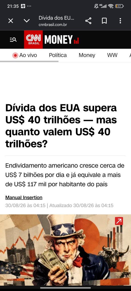 vinivc2483's tweet photo. Não mini bolsonarista, o país estar em dívida não vai fazer com que você passe fome, pqq o país que você idolatra tanto passa por uma dívida absurda também, inclusive que ultrapassa o valor do PIB deles, e vocês ignoram pra mamar as bolas do Trump. https://t.co/eauE6PcfXh