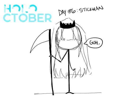 SunnySlash_SFW's tweet photo. #holoctober Day 6 #callillust https://t.co/UMoHkDiJrN