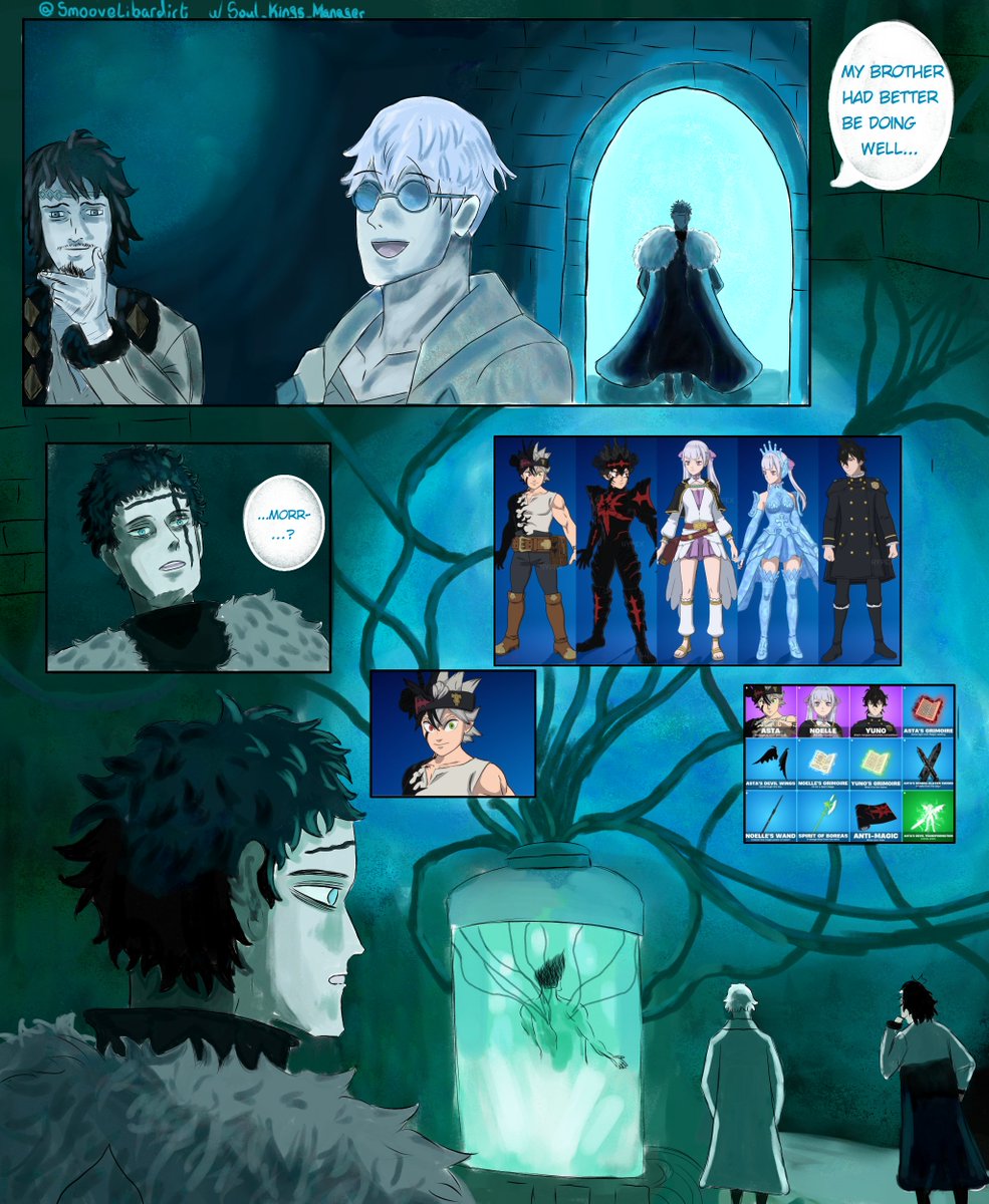 SmooveLibardirt's tweet photo. Preparations 🎮

#BlackClover x #Fortniteㅤㅤ https://t.co/lsVY3t8aYG