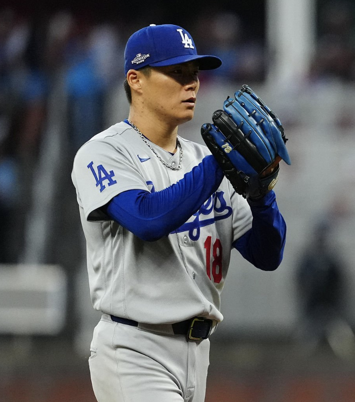 JustBB_Media's tweet photo. Yoshinobu Yamamoto's last 5 postseason outings:

33.2 IP | 4 R (1.07 ERA) | 0.62 WHIP | 4 BB | 32 K

He's on an ALL-TIME run right now! https://t.co/YoN4e9EWPh