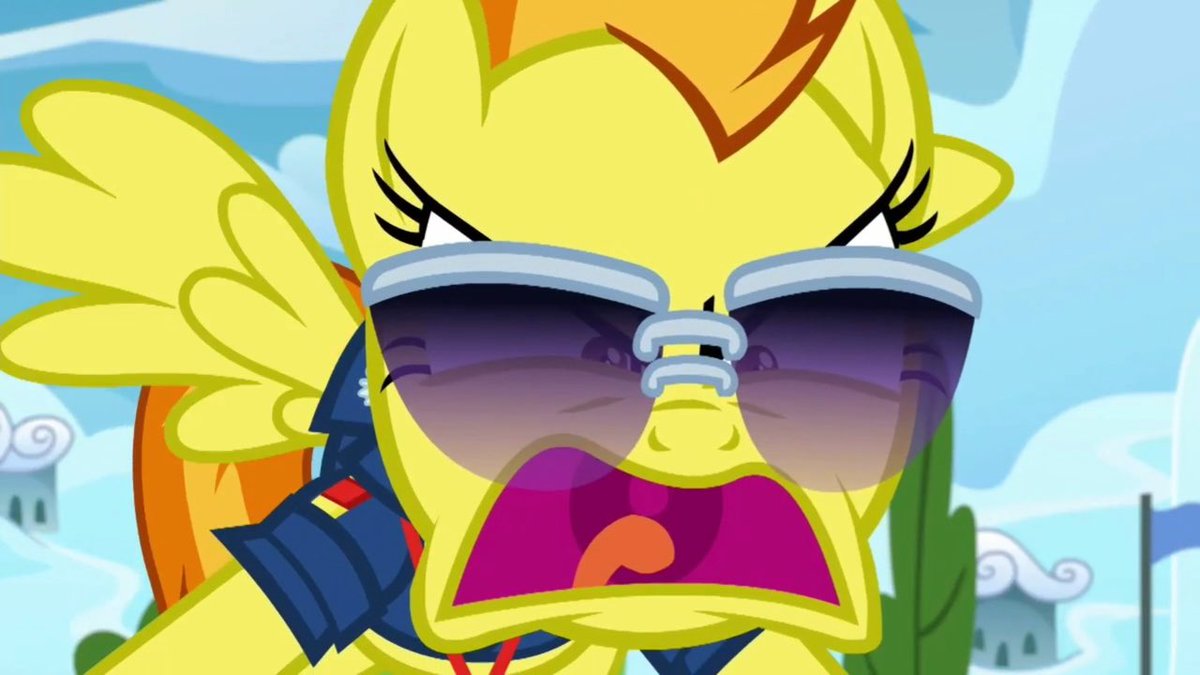 CaptainSpitfir3's tweet photo. Say that again YOU WONT
GO AHEAD SAY IT AGAIN
*slams hooves on table*
SAY. IT. AGAIN. https://t.co/WW82Wz99zw