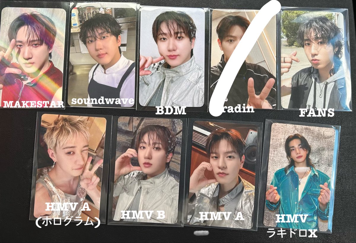 mm10ts's tweet photo. StrayKids スキズ This&amp;That 封入 ユニット トレカ 店舗特典 HMV aradin MAKESTAR メクス 

譲→①②③④
バンチャン リノ チャンビン ヒョンジン ハンジソン フィリックス スンミン アイエン
🐺🐰🐇🥟🐿️🐥🐶🦊

求→リノ🐰💛
激求 ミュープラ

同異種検討します。

郵送での交換希望です📮 https://t.co/dh9wA7owdp
