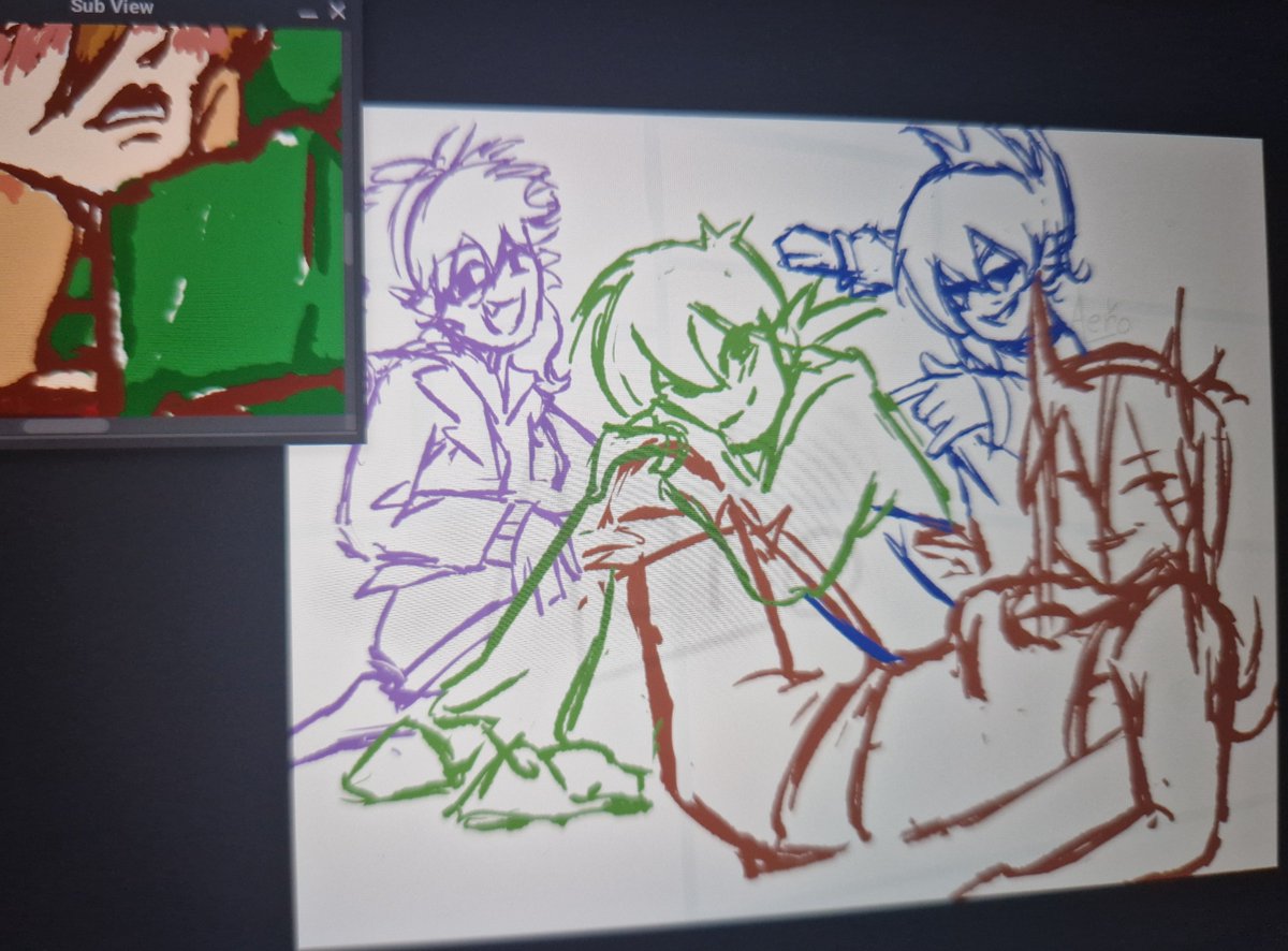 Aer0LV's tweet photo. Eddtober wip https://t.co/yEYry5KKFQ