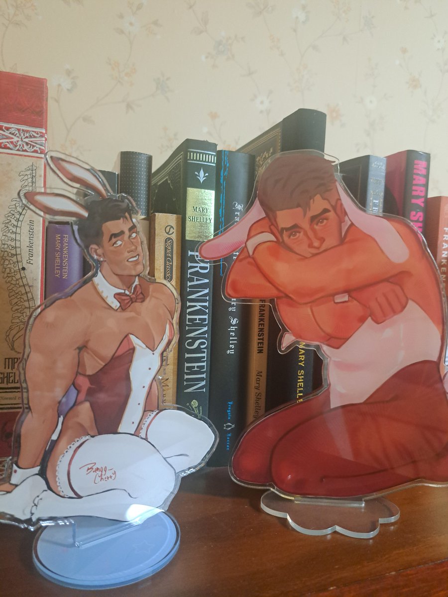 hydecircus's tweet photo. "two likes isnt a lot" imagine two bunny jayce standees https://t.co/lRKqwKkAh8
