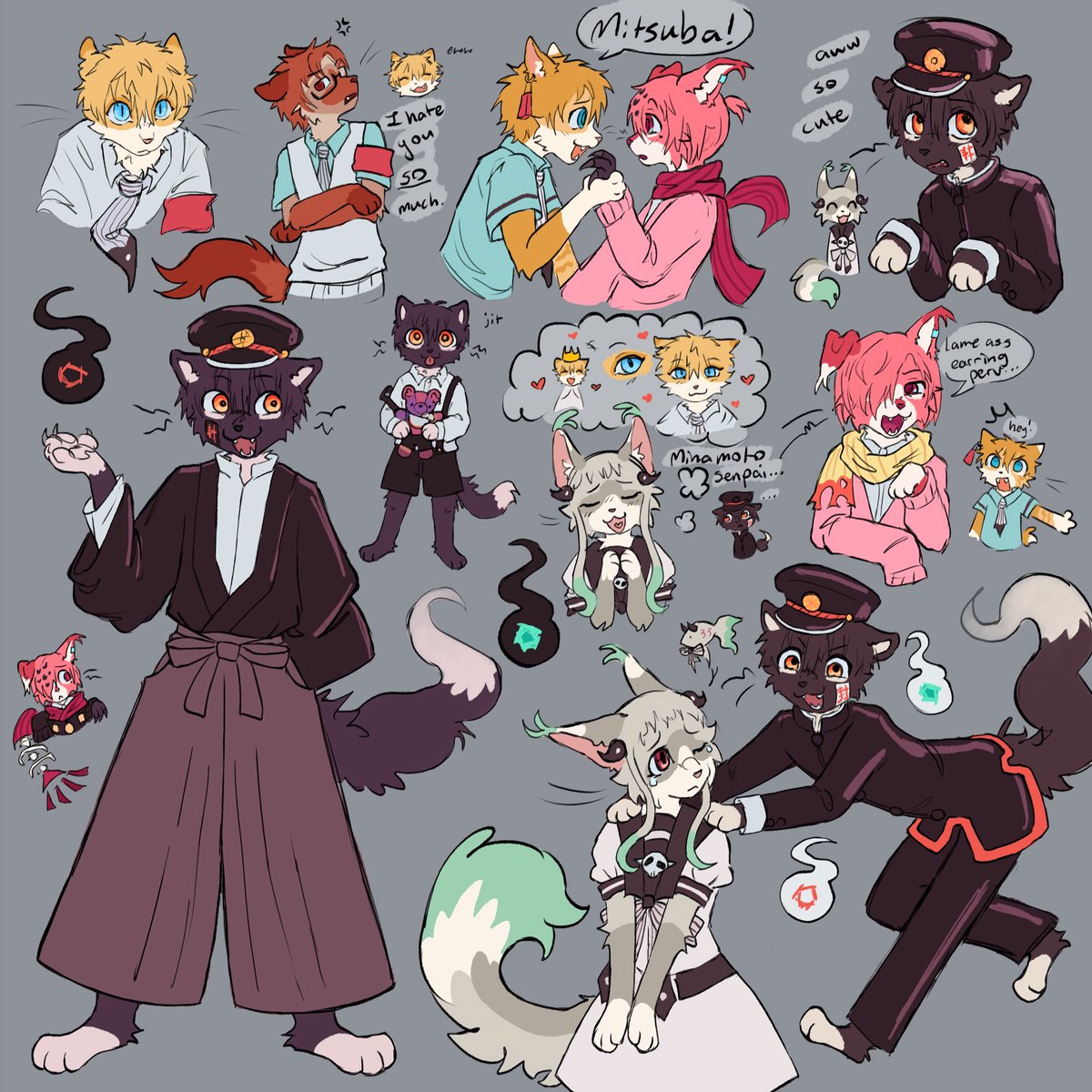 mini_lemonsoup's tweet photo. #tbhk
yaay i drew them as kitties :3 https://t.co/pYUXZVbKqW