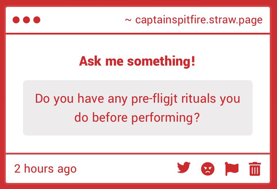 CaptainSpitfir3's tweet photo. … wing stretches…
I didnt one time, we dont talk about that time. 
Do your wing stretches. https://t.co/6A98p7xZzB