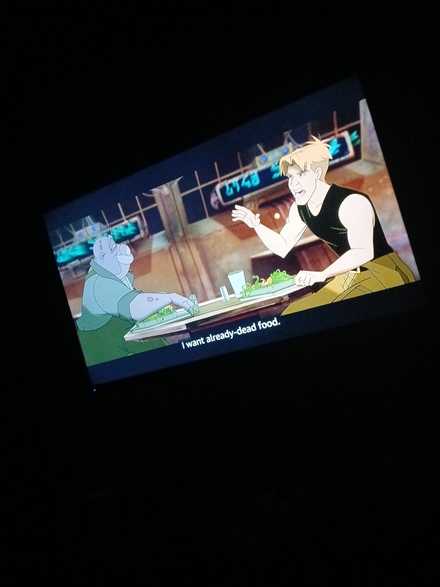 GodesLuminaries's tweet photo. Watching my comfort movie  wouldn't you love to add to that comfort 

SN: who doesn't like a meal with a little fight left in it 🫦 https://t.co/j5yjebHmoQ