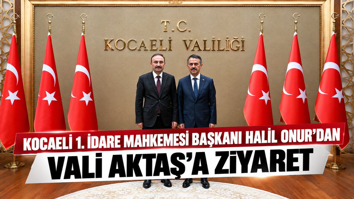 TvKocaeli's tweet photo. Kocaeli 1. İdare Mahkemesi Başkanı Halil Onur’dan Vali Aktaş’a ziyaret www.​kocaelitv.​com.​tr/kocaeli-1-idare-mahkemesi-baskani-halil-onurdan-vali-aktasa-ziyaret #Kocaeli #İdareMahkemesi #ValiAktaş https://t.co/dY9W6aunQE