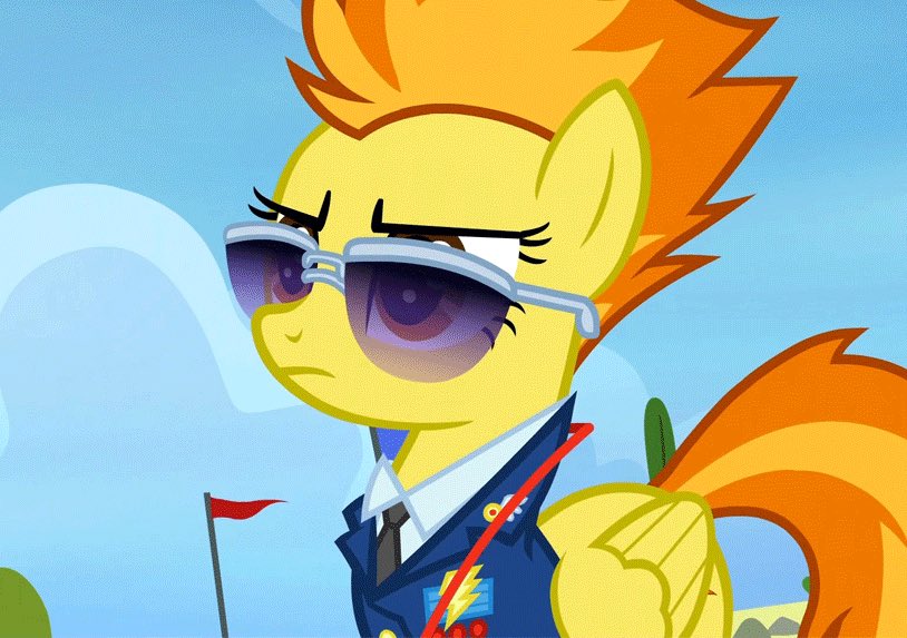 CaptainSpitfir3's tweet photo. Be careful saying stuff like that out loud kid.
Im happy you look up to us, but dont go mentioning that to anypony you find, I wont be able to help what happens. https://t.co/2qsG5QMhYj