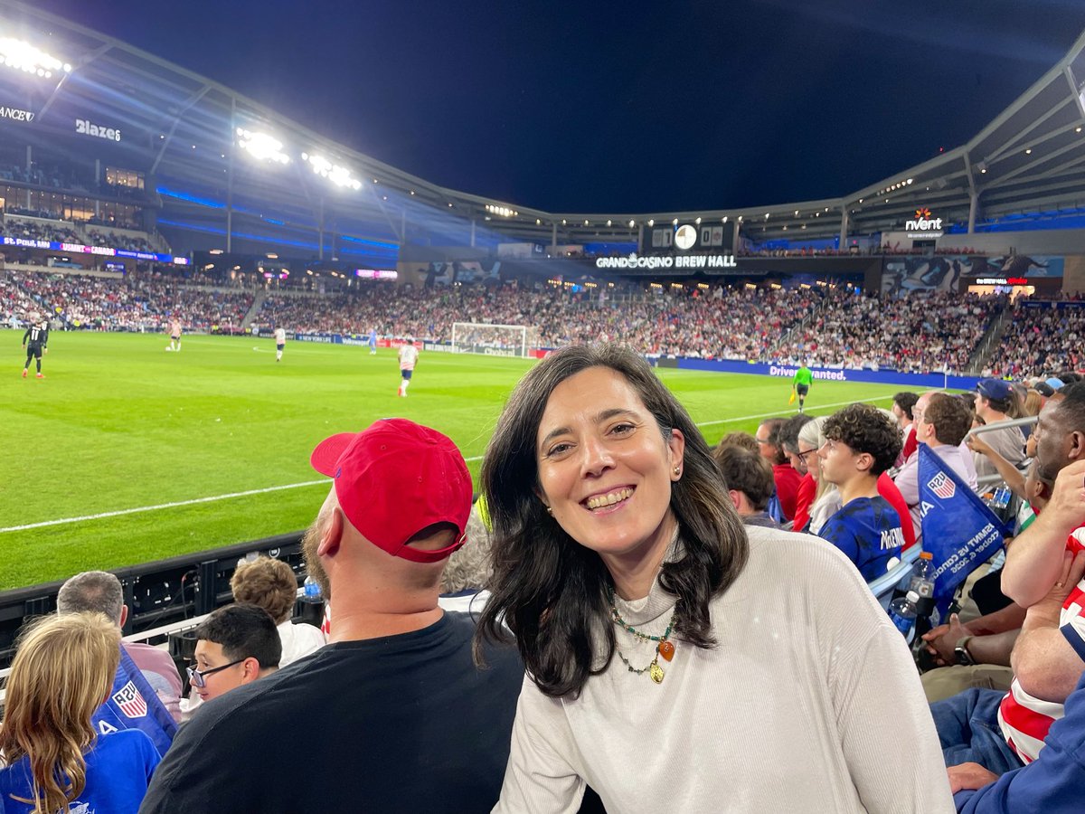 elisabelfiori's tweet photo. Celebrating #Messi watching team USA 🇺🇸 vs Canadá 🇨🇦 #ElUltimoTango 🇦🇷 #AD10S 🐐 @allianzfield https://t.co/ChpGukBlPe