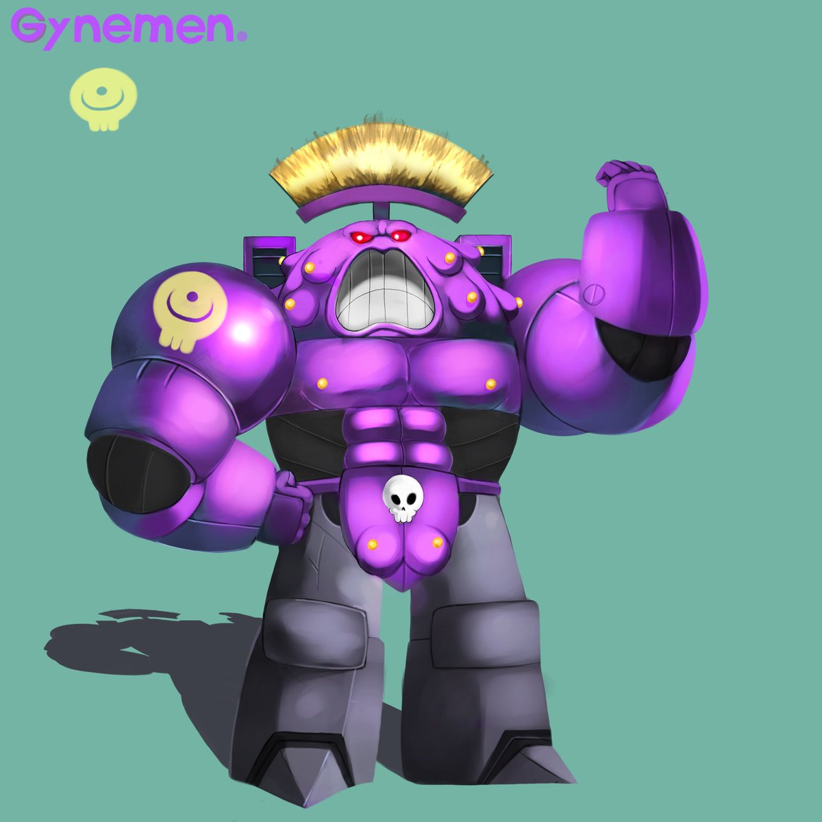 gorbamonobcn's tweet photo. The Captain of the gynemen legion 
#spaceking #spacekingoc https://t.co/6eKRflKngR