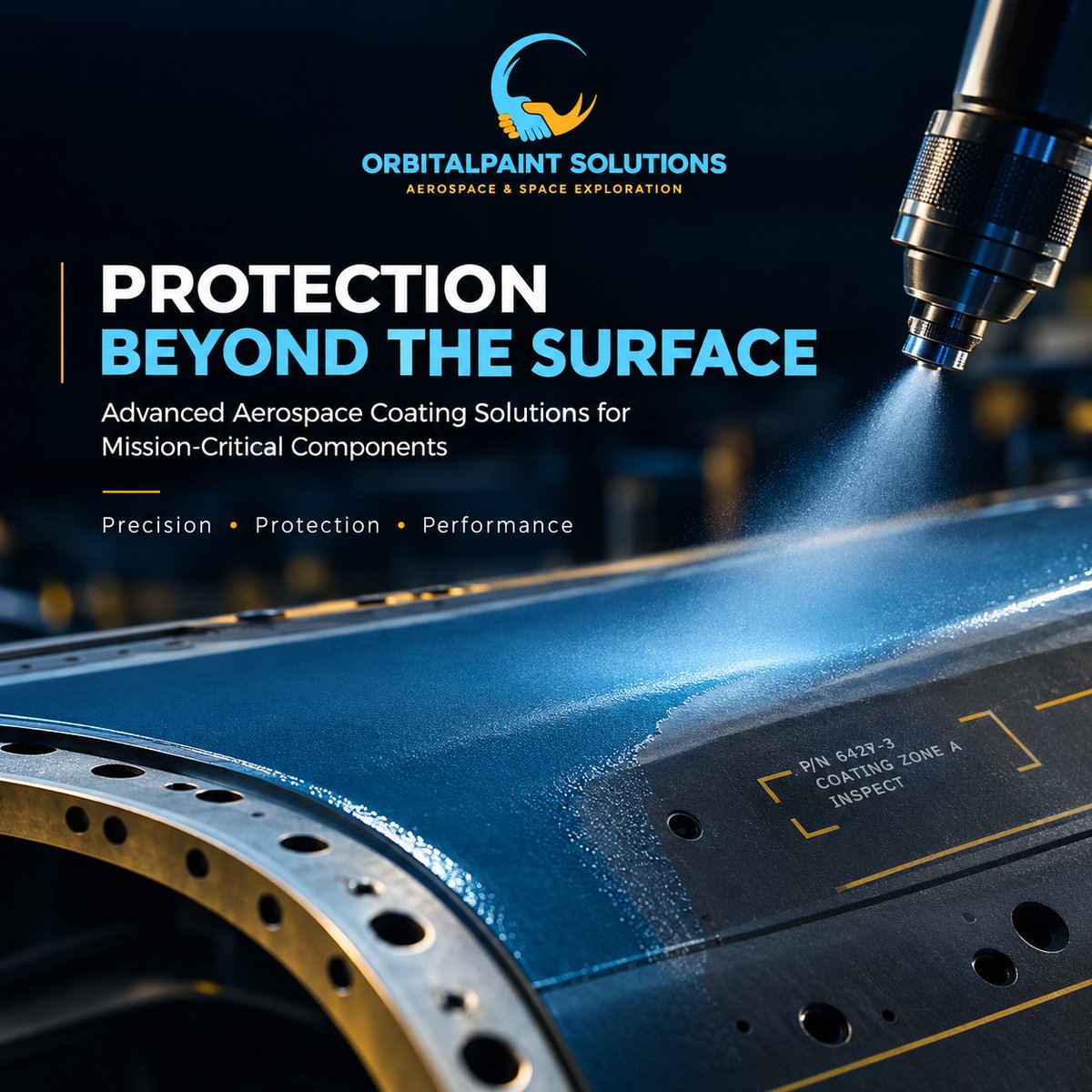 OrbitalPaint's tweet photo. Advanced aerospace coatings help protect critical components against demanding environments while supporting long-term performance.
Precision. Protection. Performance. ✈️🚀
#Aerospace #AerospaceCoatings #Defence #SpaceExploration #Engineering https://t.co/xM96syIgiH