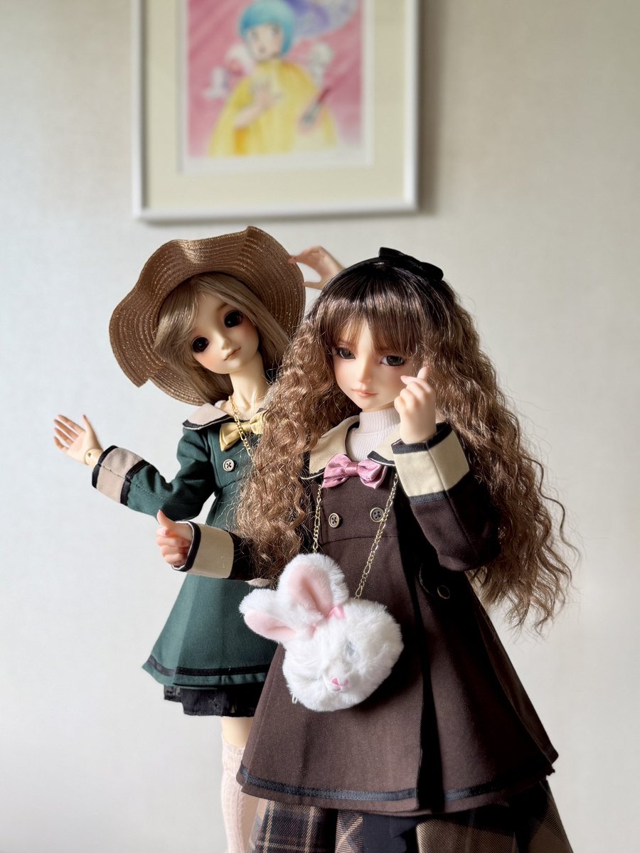 jinlu529's tweet photo. #sd_ハーマイオニー
 #sd_森沢優
🐻💐👒 https://t.co/r4JBztTqnX