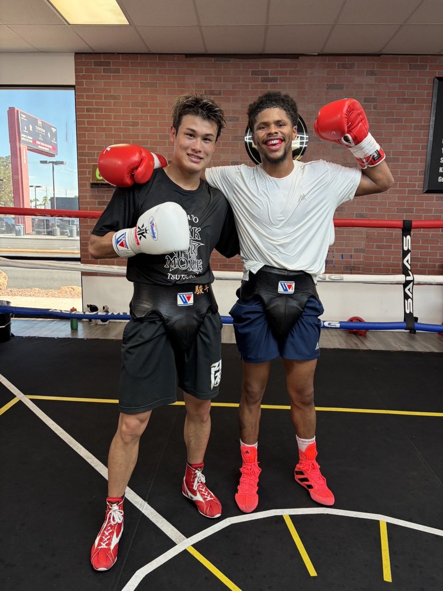 hththt2238810's tweet photo. Sparring for Learning.
Thank you, Champion.

@ShakurStevenson https://t.co/DnkK1Q8O0V