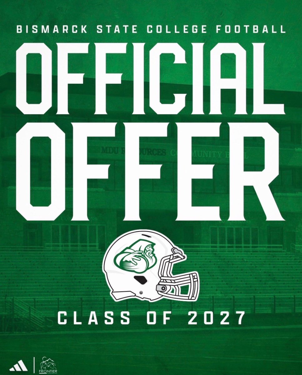 Andrew_Gray2027's tweet photo. Thank you so much to @Coach_Melendo and @Coach_Stutz for giving me the opportunity to play at the next level for Bismarck State College! https://t.co/zNbge0knVk
