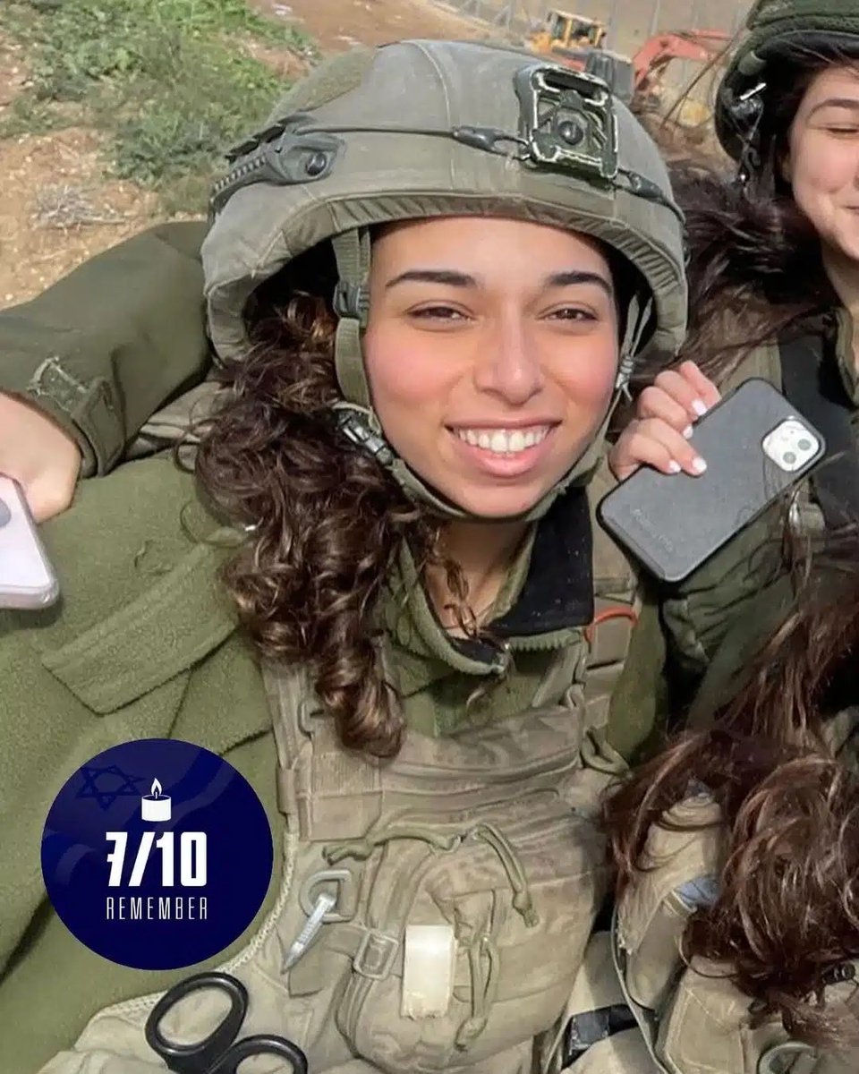 EliAfriatISR's tweet photo. Shahaf Nissani ,(20) From Ashkelon.

Shahaf was the youngest sister out of four. She was killed in Nahal Oz base on October 7 Only four days before the end of her service.

May her memory be blessed. https://t.co/fQKvF1aTGs