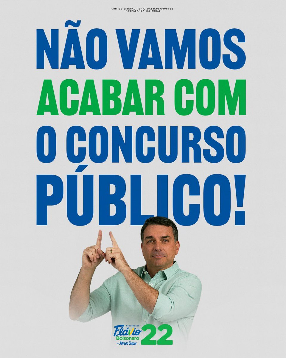 cabogilberto's tweet photo. Quem estuda para concurso hoje não precisa parar de sonhar. 

O Brasil vai crescer e, sem dúvidas, vai precisar de mais gente boa para trabalhar!

Vote 22 https://t.co/hcOkx8iv1Q