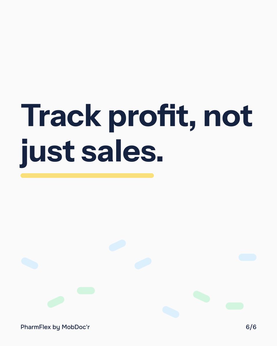 Pharmflexng's tweet photo. What is left pays you. Track profit, not just sales. #PharmFlex #KnowYourNumbers #nigeriapharmacy https://t.co/3CLV7xkvM1